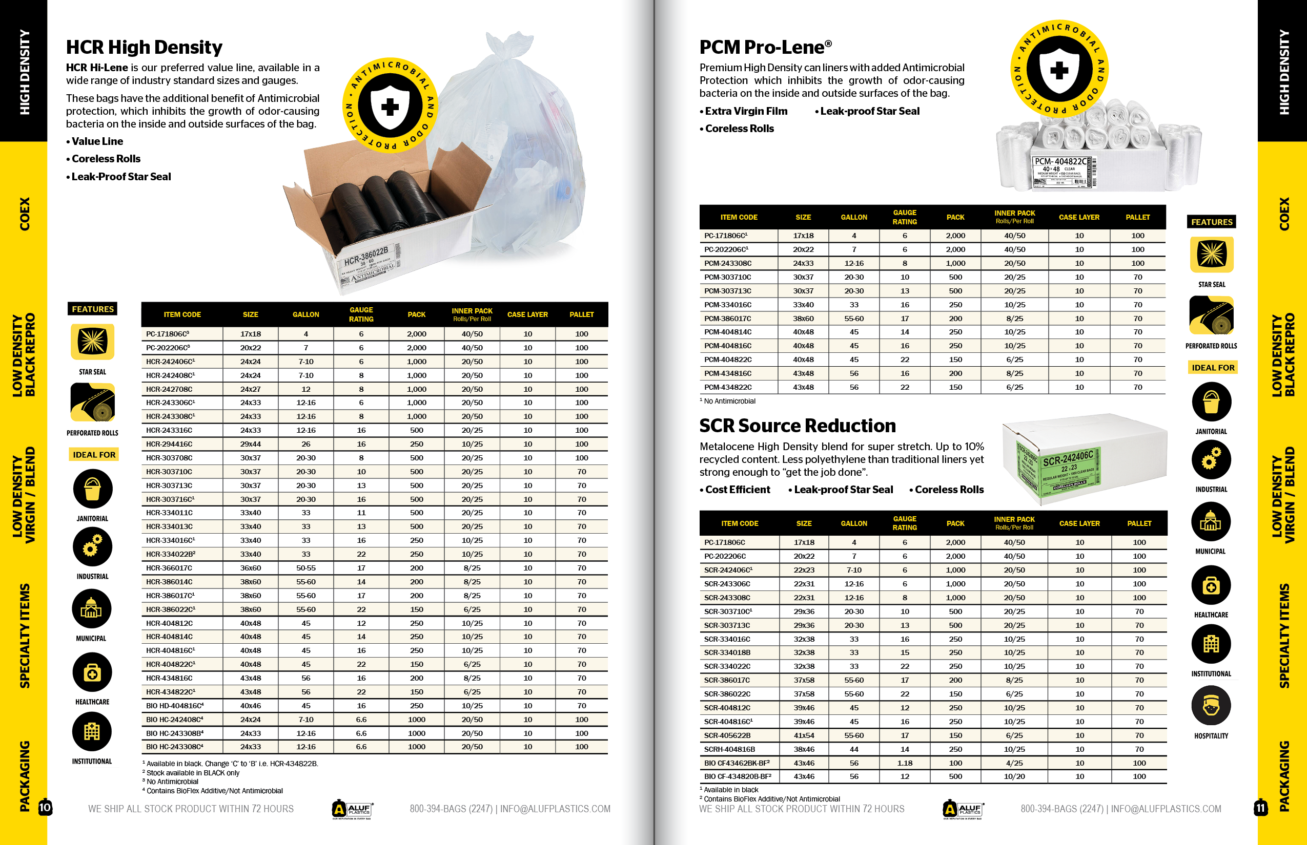 Product Catalog Aluf Plastics