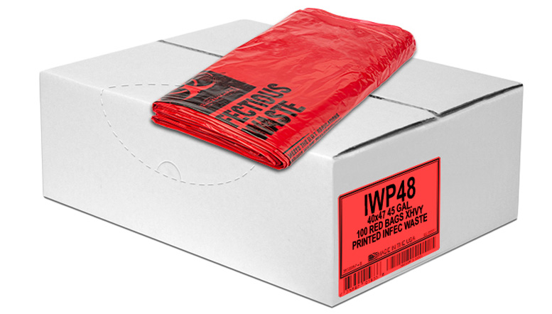 Red Infectious Waste Box