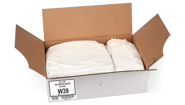 White Bags - Flat Pack Box